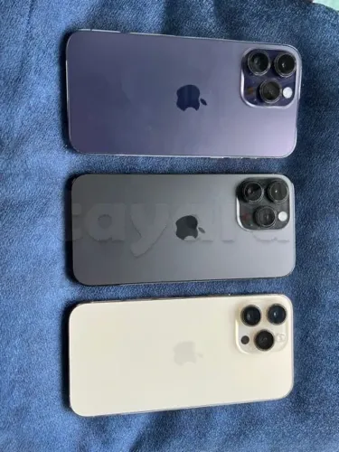 iPhone 14 Pro max 128G/ 256G violet état neuf aucun défaut tt en marche avec son câble facture et garantie batterie 88% prix 2280d
128g batt85 2150d tel 20172643