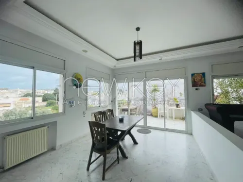 Etage de villa s3 meublé