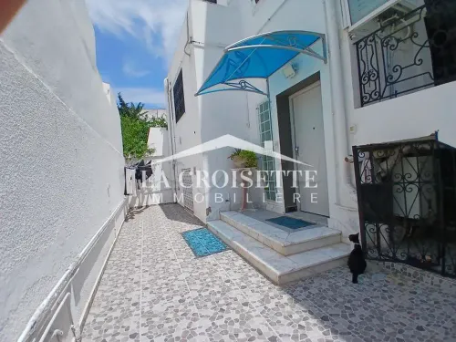 Rez-de-chaussée de villa s3 meublé à louer à La Marsa ZRCL0318
