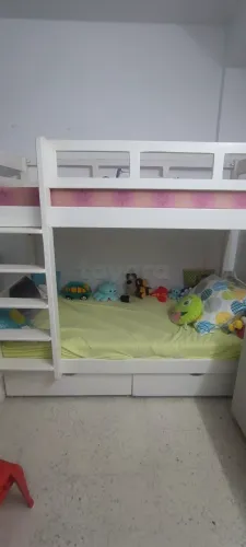 lit superposé en bois massif