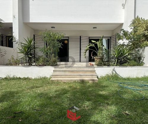 A Louer S+3 Avec Jardin à La Marsa