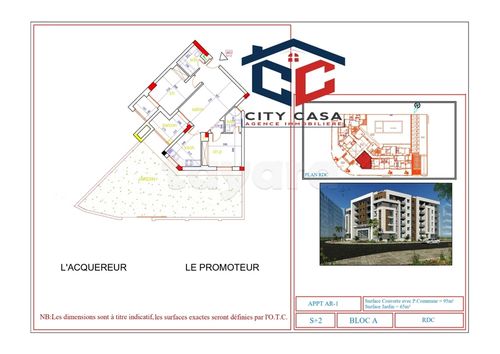 A Vendre un S+2 en cours de construction, avec jardin, à AFH Mrezga Nabeul