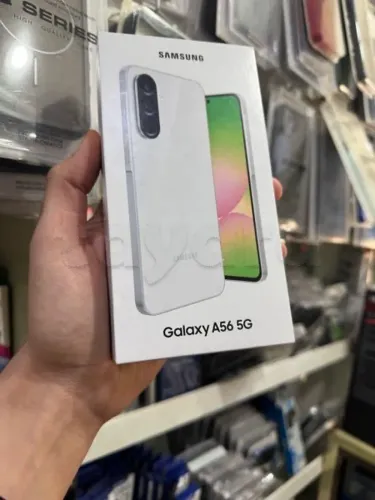 Samsung a56 5G 128/8 cacheté jamais servi lightgray 950d avec facture et garantie prix 950d tel 20172643