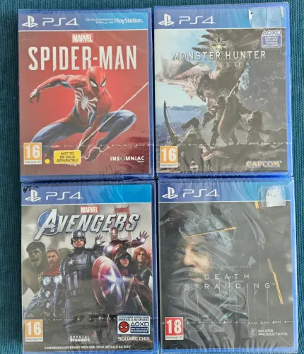 JEUX PLAYSTATION 4 sous blister