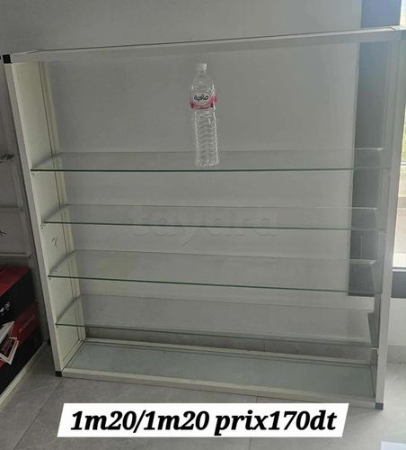 ETAGERE aluminium 1m 20 / 1m20 prix 170DT