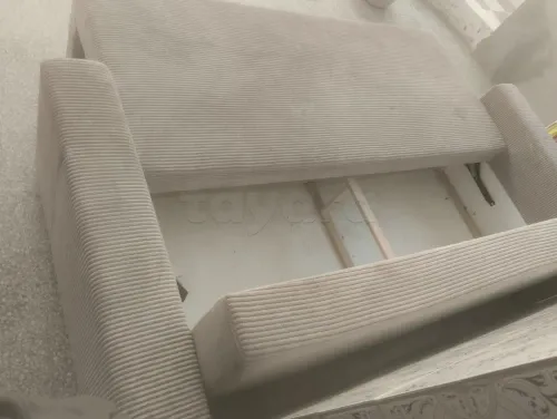 Canapé convertible bonne occasion à 3 places avec coffre de stockage