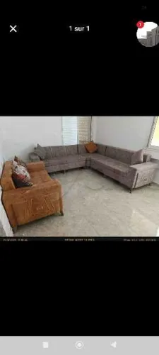 salon de coin avec table basse