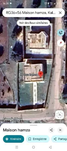 للبيع دار في القلعة الصغيرة النڨر 825م