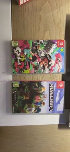 Minecraft+Splatoon 2