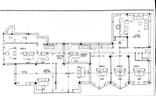 À Louer Bureau H7 de 233 m² Berges du Lac 1