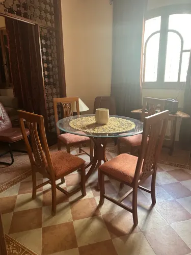 6 Chaises salle a manger en Bois Massif Style Rustique – Très Bon État