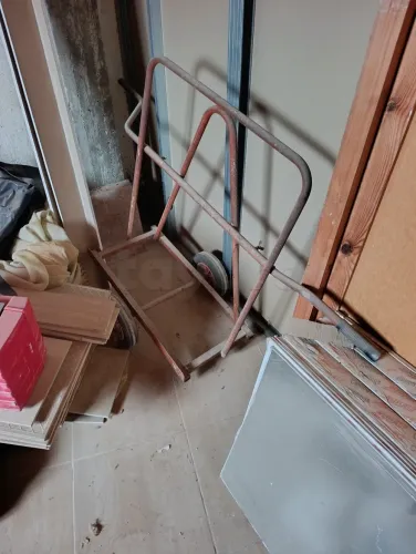 chariot pour plaque ou panneau ou marbre