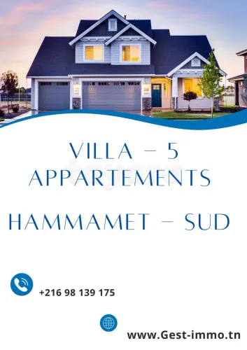 Villa - 5 Appartements