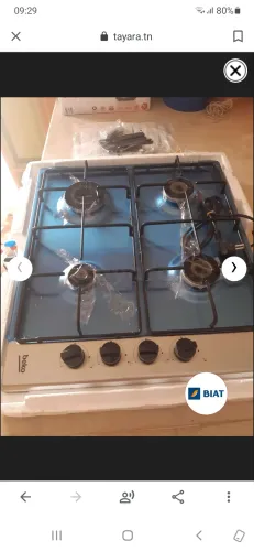 Plaque de cuisson Beko neuf