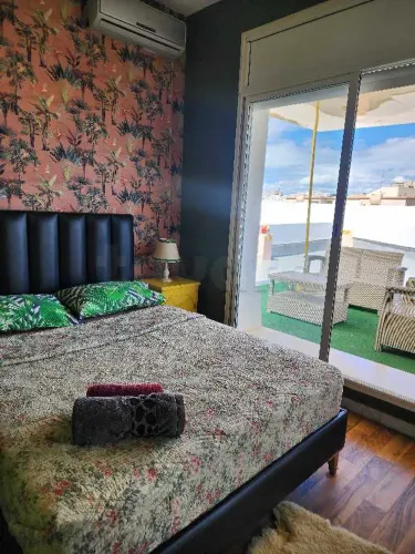 شقة ممتازة للإيجار باليوم في المنزه السابع بجانب حي النصر