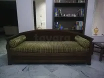 Séjour en bois massif