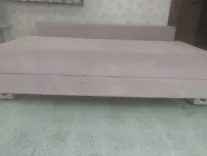 Canapé convertible bonne occasion à 3 places avec coffre de stockage