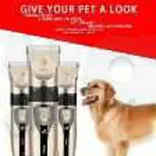 kit de toilettage professionnel pour animaux  rechargeable