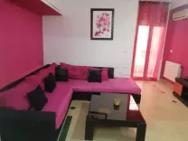 location appartement meublé par nuit à Tunis route la Marsa une chambre salon