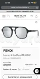 Lunette solaire FENDI