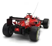 🔥Voiture de Formule 1 rouge avec commandes au volant, fréquence 2,4 GHz, fonctionne sur batterie, 47 cm