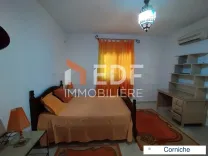 Etage de villa richement meublé Corniche Bizerte