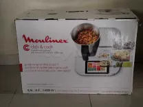 Monsieur Cuisine Moulinex
click & cook Smart – Neuf Cacheté avec 600 recettes intégrées sans Wif😍