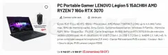 PC Portable Gamer LENOVO Legion 5 15ARH05H AMD RYZEN 7 32 Go RTX 2060