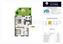À vendre – Appartement S+1 au rdc avec jardin et terrasse à Kélibia, à deux pas de la plage