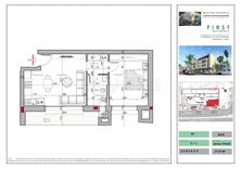 A VENDRE – Appartement S+1 Haut Standing au 2éme étage – Résidence FIRST