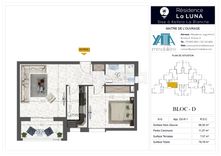 A vendre – Appartement S+2 au RDC avec terrasse à Kélibia