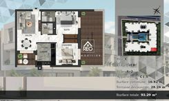 A VENDRE : Des Appartements S+1 , S+2 , S+3  (Direct Promoteur) à La Nouvelle Soukra