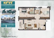 A vendre S+2 au 2 ème étage