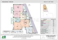 A vendre S+2 au 3 ème étage