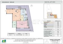 A vendre S+2 au 4 ème étage