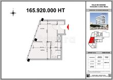 A vendre un bureau de 48,8 m² au 2 eme étage