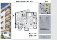 Appartement – 3ème Étage | S+3 | 135 m²