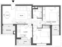 Appartement S+2 à ben arous-saint jacques