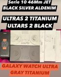 Apple watch Ultras Black 2024 Cachetee Jamais Servis