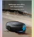 eufy Omni C20, aspirateur robot avec serpillère, station tout-en-un, aspiration puissante de 7 000 Pa, ultra-mince, vidage automatique, lavage et séchage pour un nettoyage mains libres, levage de la serpillère et détection des tapis