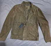 veste daim Massimo Dutti