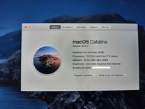 MacBook Pro 16 Core i7 2019 16G/500G 4G Graph/Cycl:41 Silver