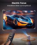 Mini Vidéoprojecteur avec Batterie Intégrée & Android TV Smart cacheté avec facture et garantie