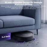 Robot aspirateur avec fonction serpillère 3 en 1, Aspirateur robot avec 2 brosses, puissance d’aspiration de 3000 PA cacheté avec facture