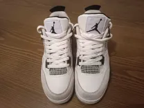 Jordan 4 White Military Black