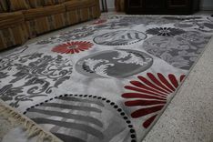 👉Tapis IRANIEN Moderne -laine & soie- (N°20)