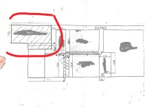1036m² قطعة أرض للبيع مساحتها  طريق السلطنية كلم9 بجانب جامع اولاد الحاج عمر