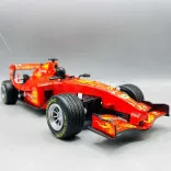 🔥Voiture de Formule 1 rouge avec commandes au volant, fréquence 2,4 GHz, fonctionne sur batterie, 47 cm