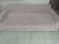 Canapé convertible bonne occasion à 3 places avec coffre de stockage