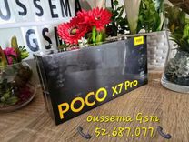 Xiaomi Poco X7 Pro 5G(12/512go)Neuf cacheté Validé 
Tél:52687077